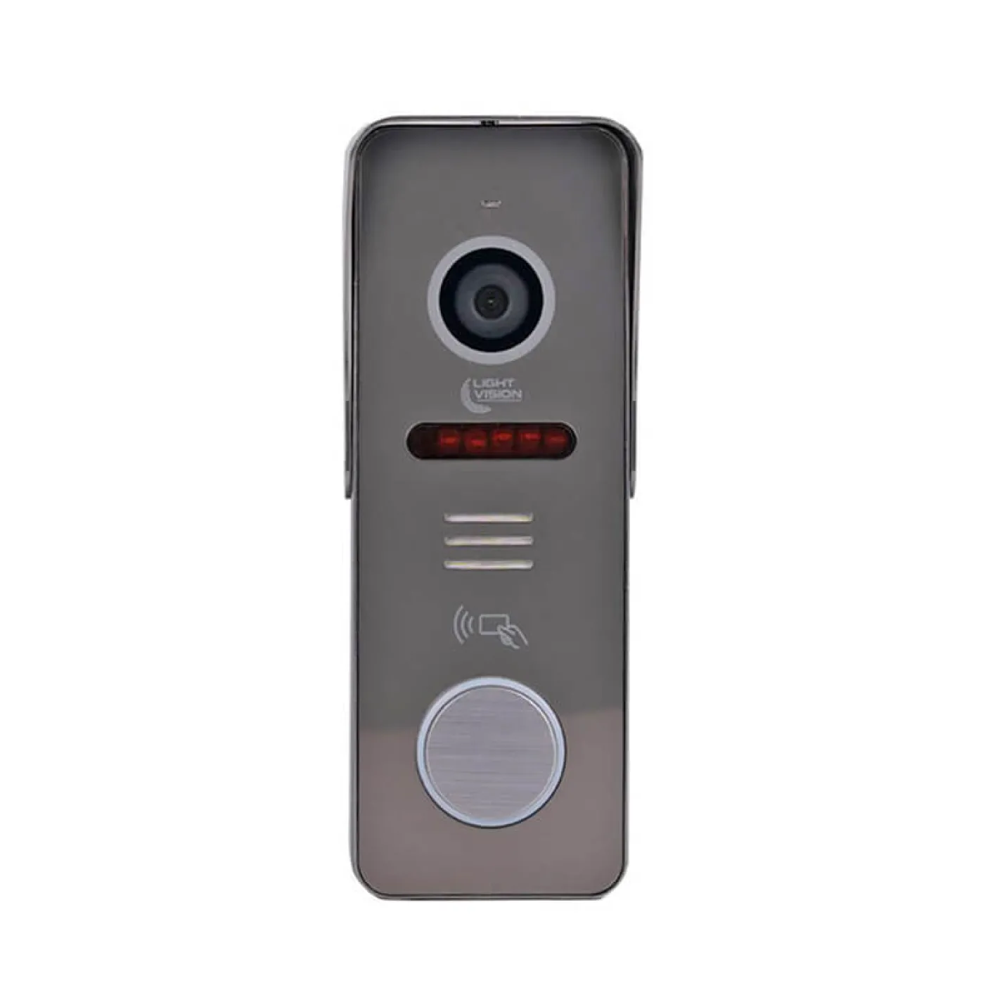 Відеопанель Light Vision RIO FHD(RF) Grey зі зчитувачем Mifare - Фото 1